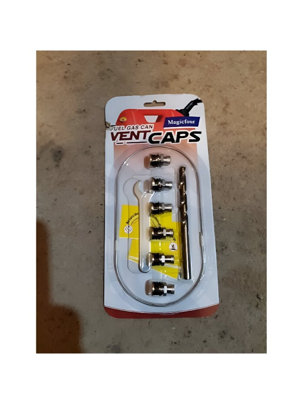 Fuel Gas Can Vent Caps, 6 Pack Fuel Gas Tank Vent Caps Gas Can Replace